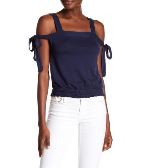 Abound Cold Shoulder Tank Top - Picture 1 of 5